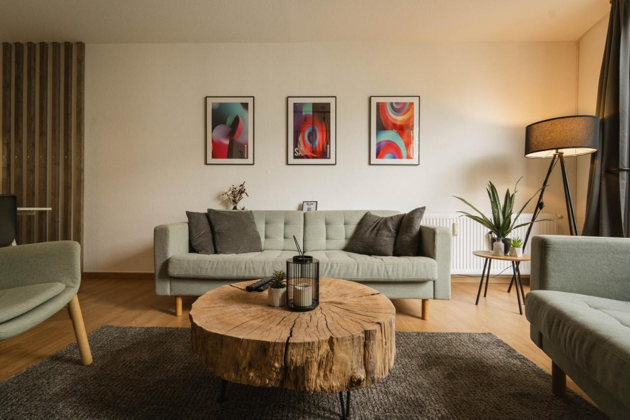 Raum921 - Stilvolles Apartment - Wlan, Tiefgarage, Kueche, Netflix Maagdenburg Buitenkant foto